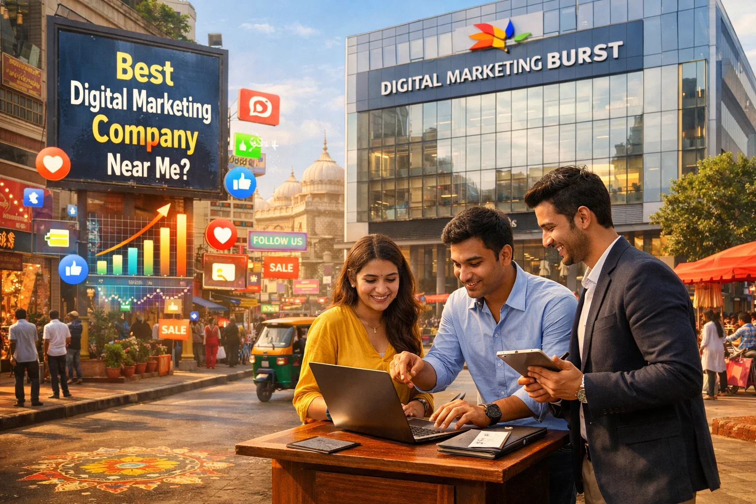 Digital marketing agency team in India